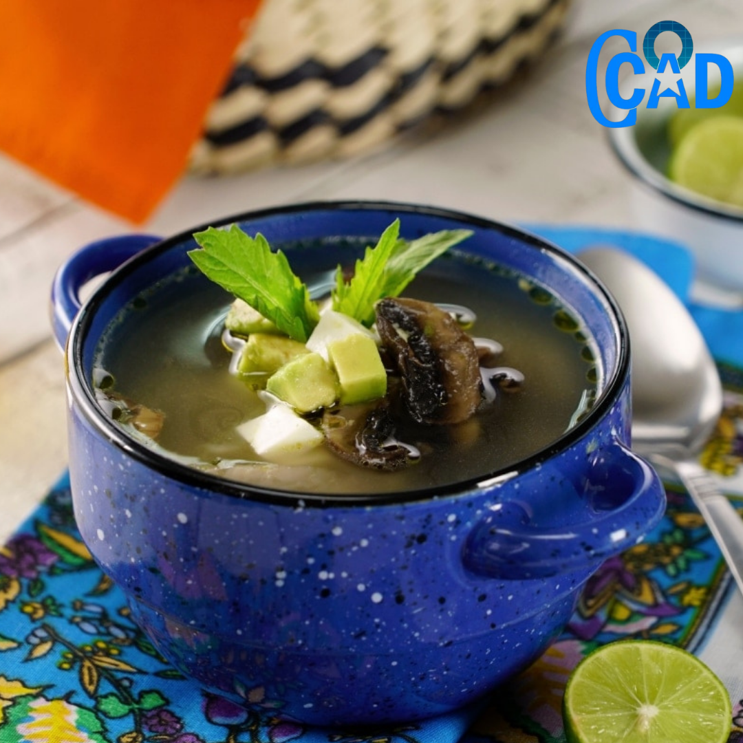 Nuestra cocina. Caldo de hongos con epazote